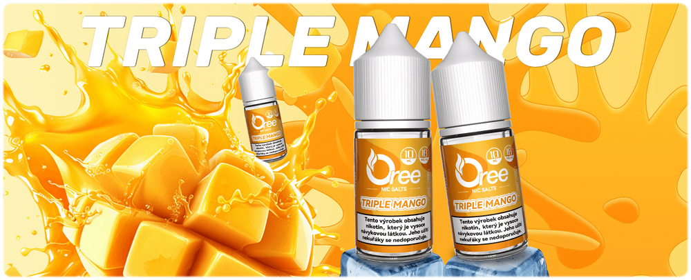 oree triple mango vaping cz